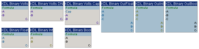 KDL Binary